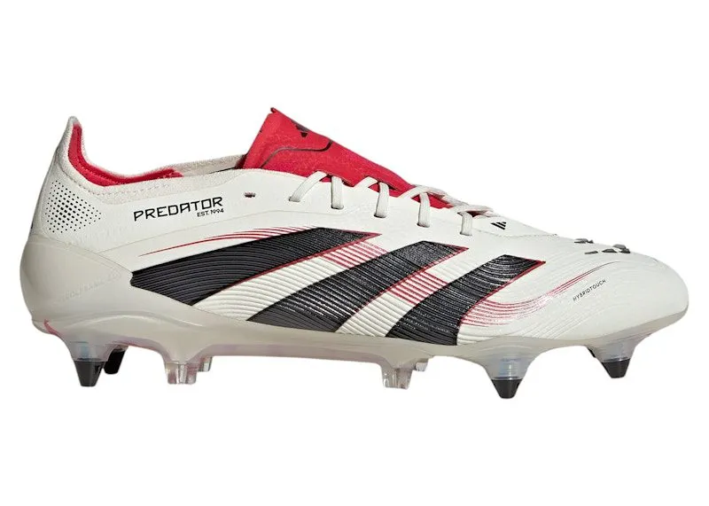 adidas Predator Elite SG Off White Core Black Pure Ruby (JR2604)