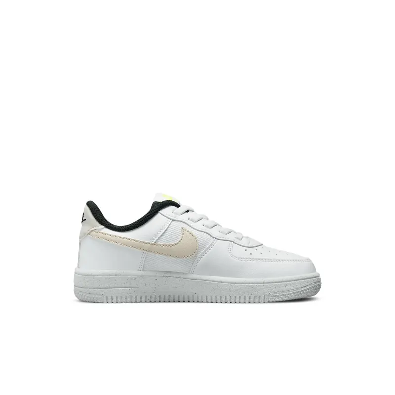 Nike Force 1 Younger Kids’ White 50% Sustainable Materials (DH8696-101)