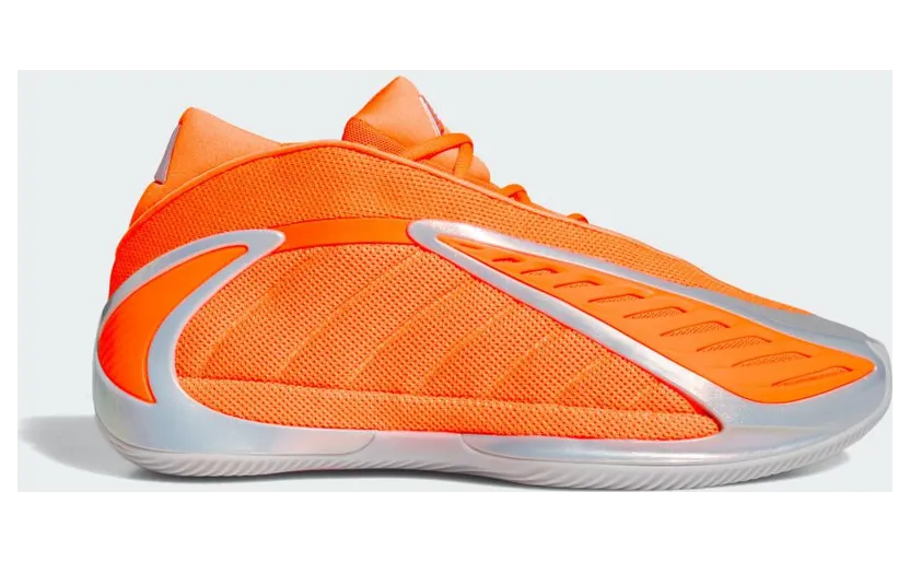 Adidas Anthony Edwards 2 schoenen Lucid Orange / Silver Metallic / Grey One (KK1390)