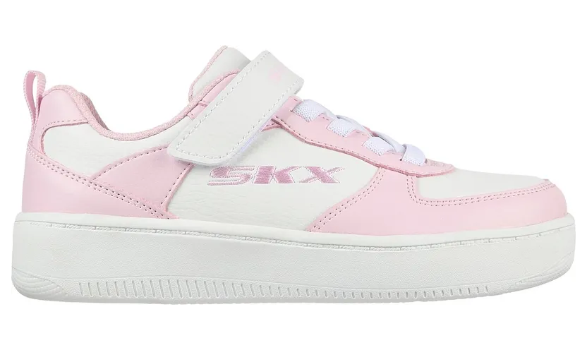Skechers Sport Court 92 Sneaker Wit/Roze