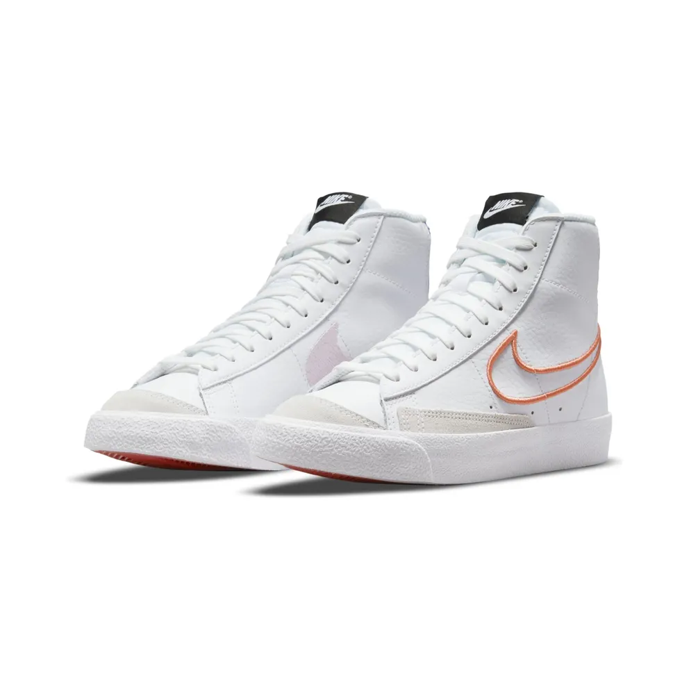 Nike Blazer Mid ’77 SE “White / Purple Pulse / Pink Foam / Magic Ember” (DJ0265-100)