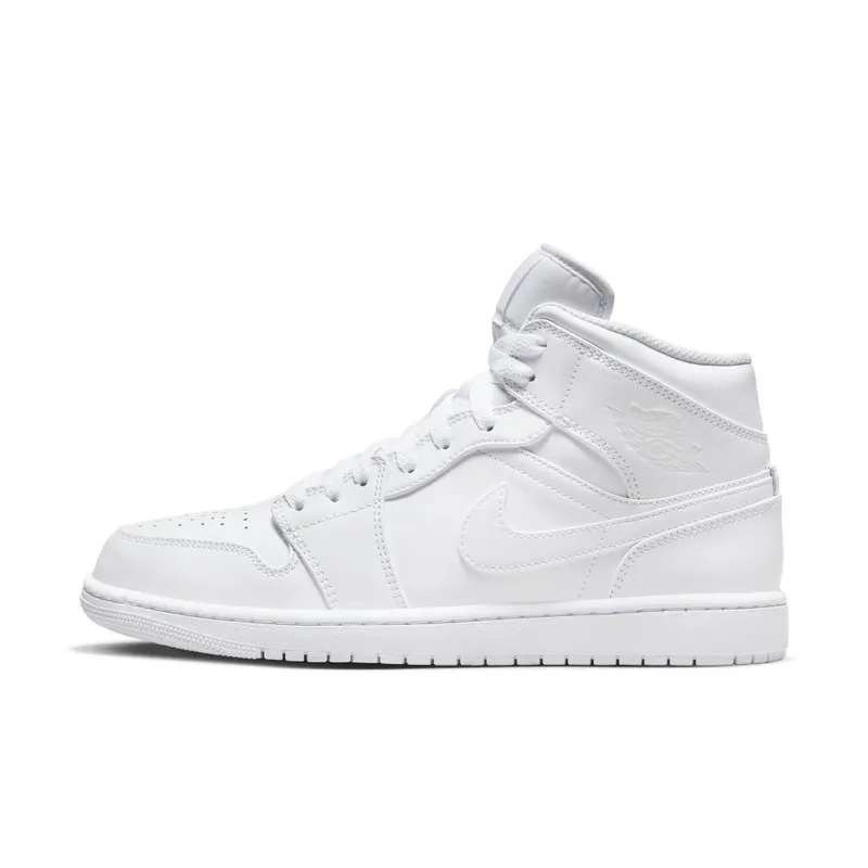 Air Jordan 1 Mid White (554724-136)