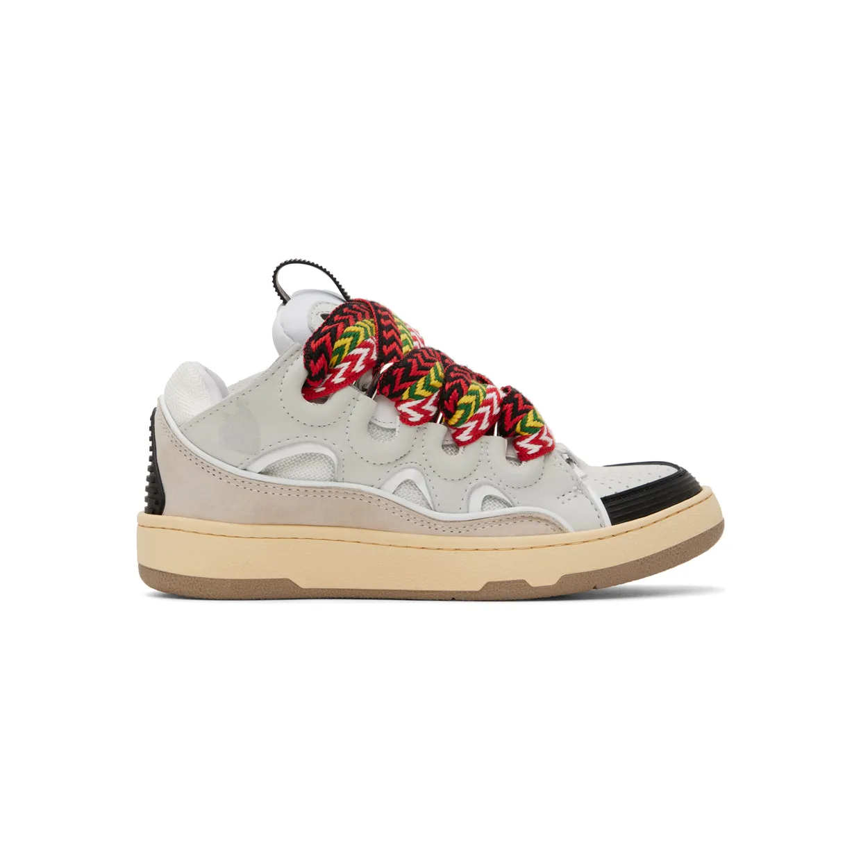 Lanvin Curb “White/Gray” (FW-SKDK02-DRA2-A21)