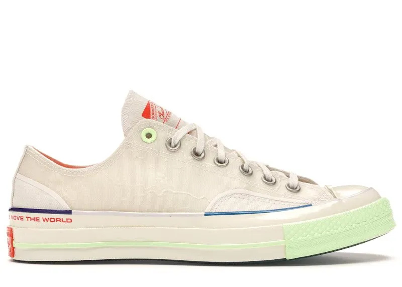 Converse x Pigalle Chuck Taylor 70 OX Grey ‘Barely Volt’ (2020) (165748C)