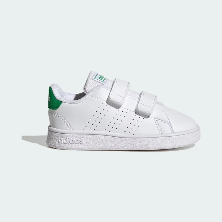 adidas Advantage Lifestyle Court Two Cloud White / Green / Core Black (GW6500)