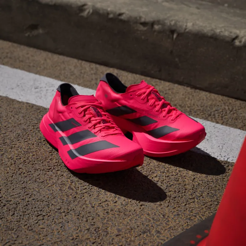 Adidas Adizero Adios Pro 4 Lucid Red / Core Black / Lucid Red (JR6356)