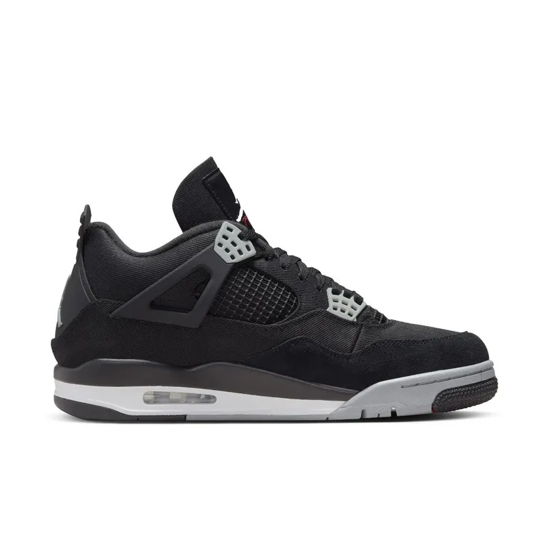 Air Jordan 4 “Black Canvas” (DH7138-006)