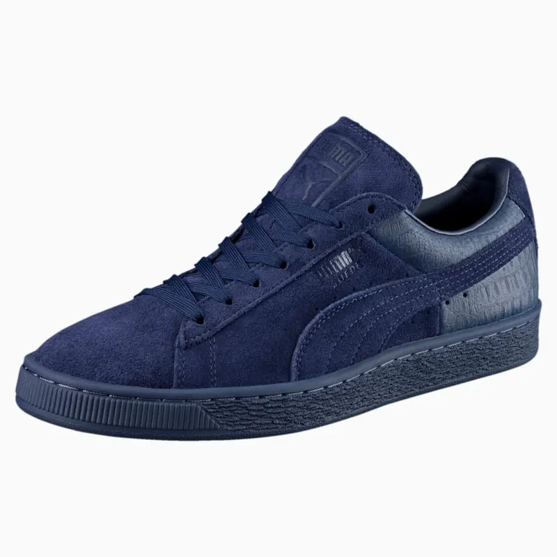Puma Suede Classic Casual Emboss Peacoat Peacoat (361372-02)