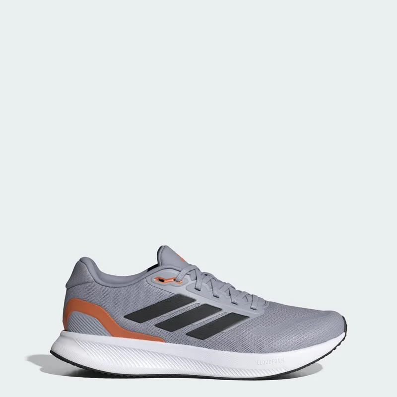 adidas Runfalcon 5 Halo Silver Black Dusky Orange (JQ6978)