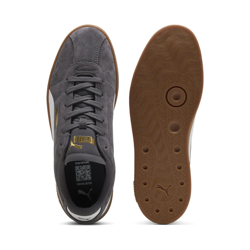 Puma Club II Suede “Moody Gray / Puma White” (397444_33)