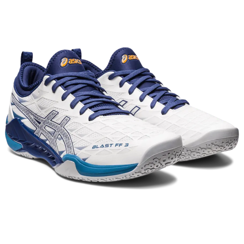 Asics BLAST FF 3 White/Deep Ocean (1071A076.100)