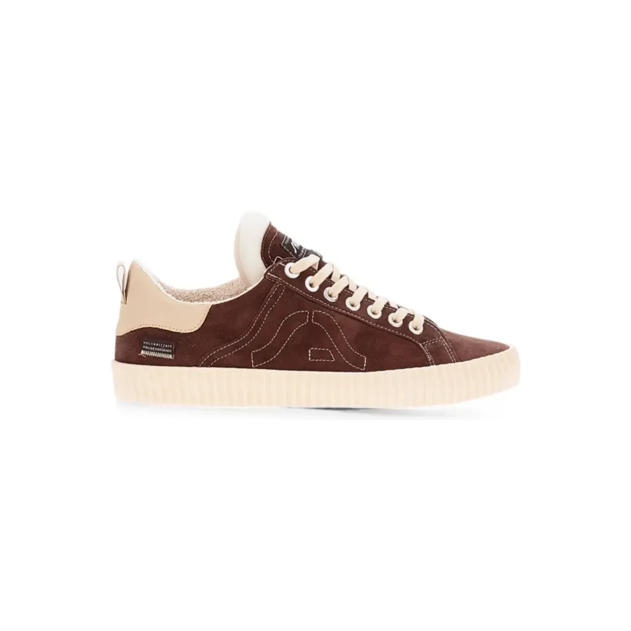 springa-sneaker WAVYSUEDEBROWN
