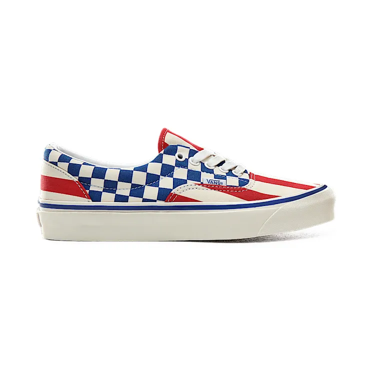 Vans Era 95 DX Red Stripes Blue Check (VN0A2RR1VYC)
