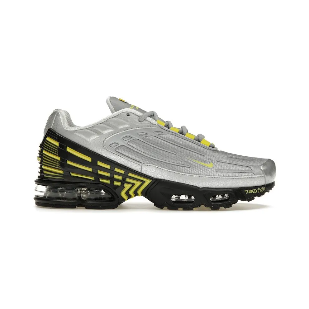 Nike Air Max Plus 3 Metallic Silver Opti Yellow (FZ4623-001)