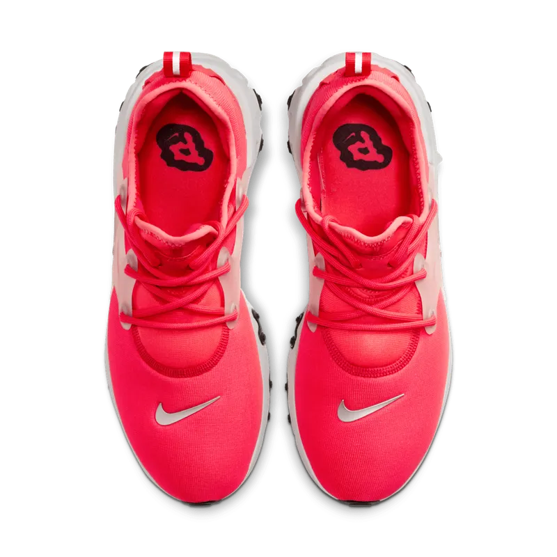 Nike React Presto Laser Crimson Laser Crimson/Off White-Black-Metallic Silver (CK4538-600)