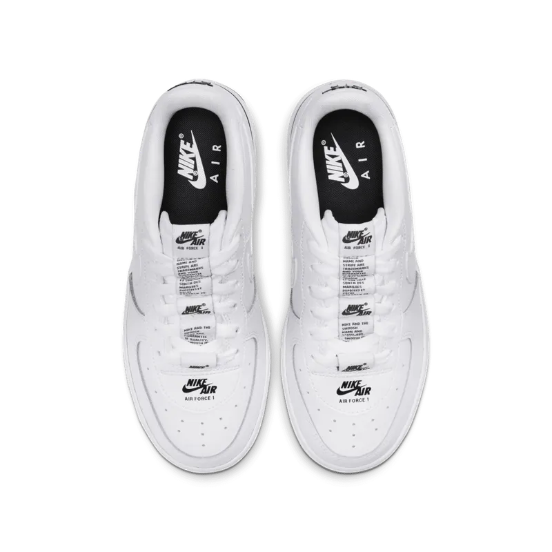 Nike Air Force 1 LV8 3 White Black (GS) White/Black/White (CJ4092-100)