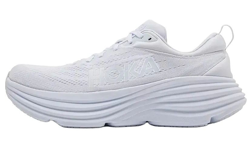 Hoka One One Bondi 8 “Triple White” (1123202-WWH)