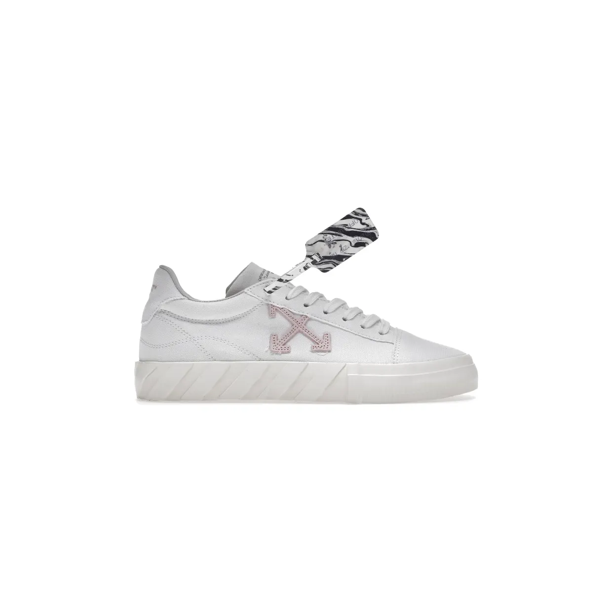 OFF-WHITE Vulc Low Eco Canvas White Pink FW21 (OWIA178F21FAB0020130)