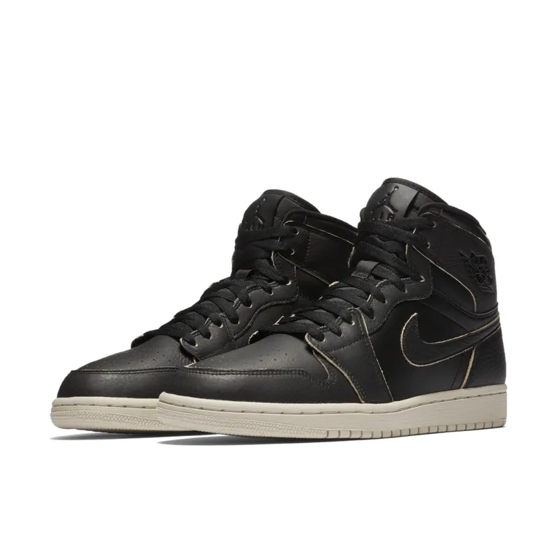 Jordan 1 Retro High Black Desert Sand Black/Black-Desert Sand (AA3993-021)