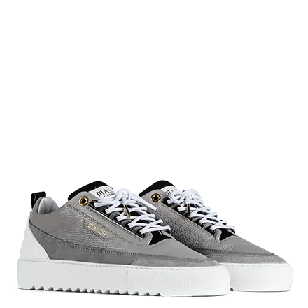 Mason Garments Firenze Leather / Nubuck / Suede – Grey (SS21-3G)