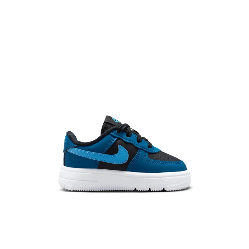 Nike Air Force One Low Black / Court Blue / White (IF1674-012)