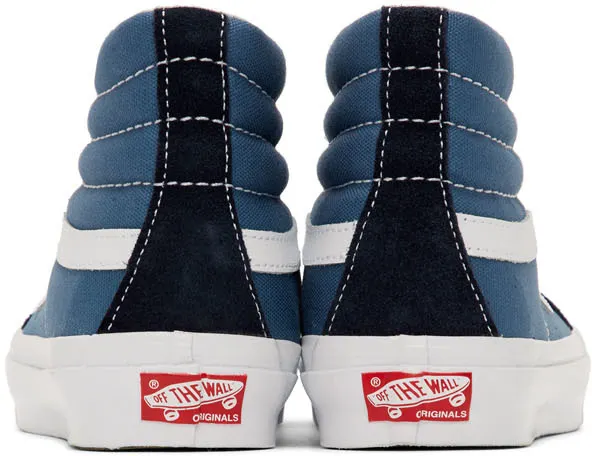 Vans Blue & Navy OG Sk8-Hi LX (VN0A4BVB5OC)
