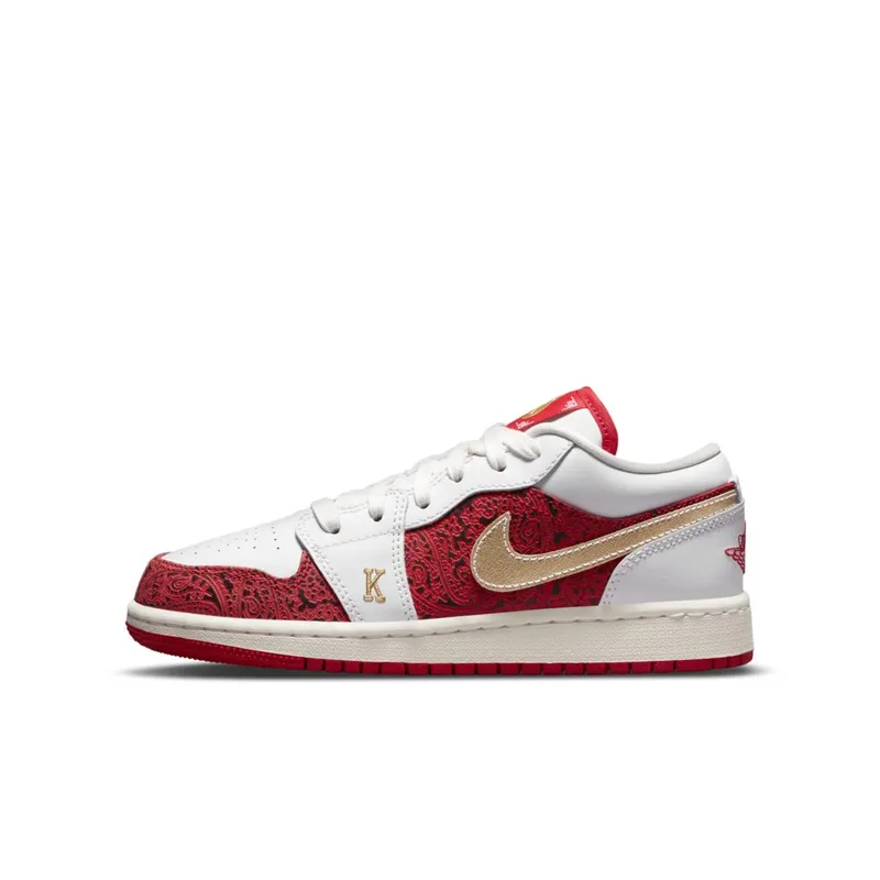Jordan 1 Low Spades (GS) (DJ5186-100)