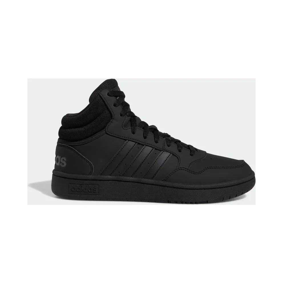 adidas Hoops 3 Mid Lifestyle Basketball Mid Classic Core Black / Core Black / Grey Six (GV6683)