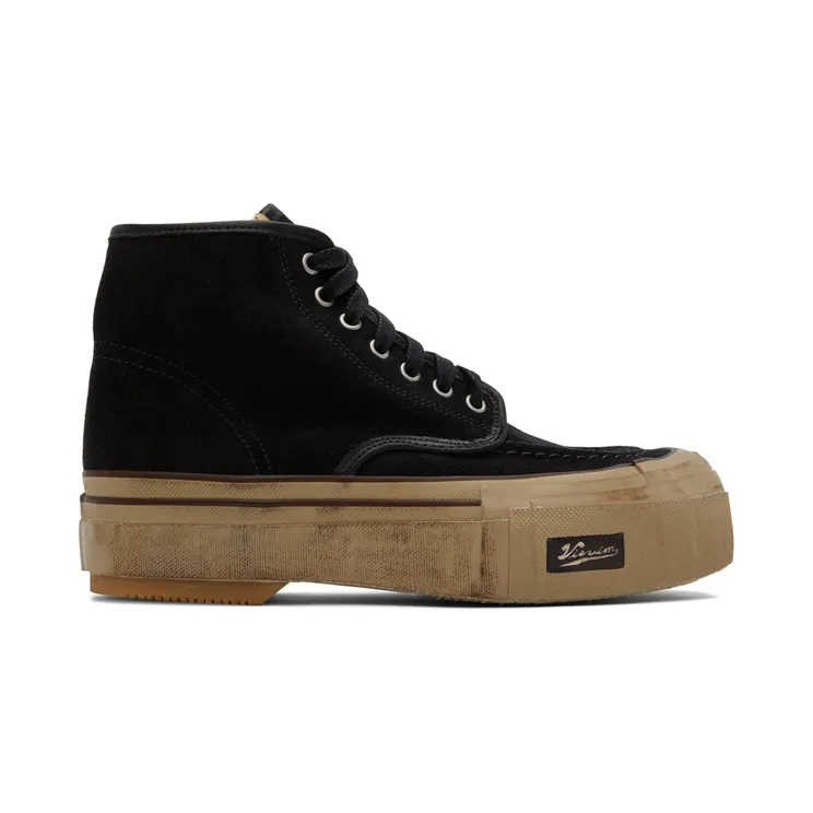 Visvim Beige Liskamm G.Patten-Folk Sneakers (0122102002006)
