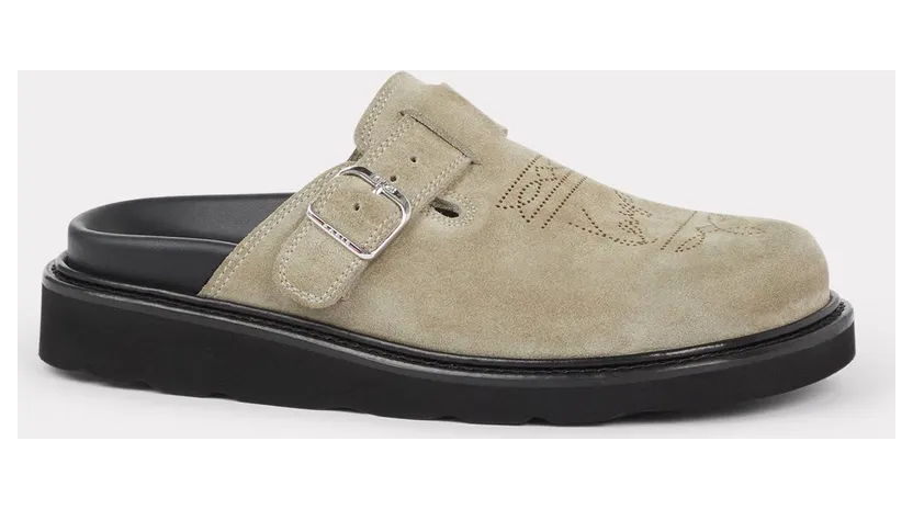 Kenzo Sabots ‘Kenzo Matto’ Femme Beige – Taille 41 (FE52MU050L56)