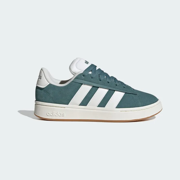 adidas Grand Court Alpha “Preloved Teal / Core White / Gum” (JQ3007)