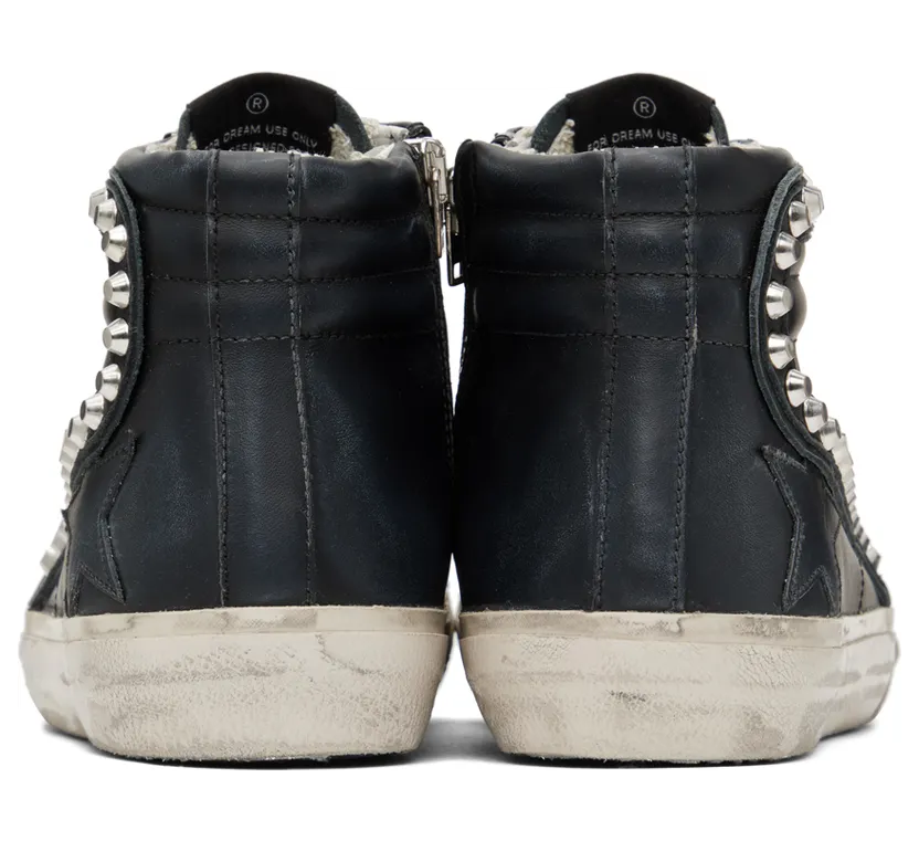 Golden Goose Black Slide Classic Sneakers (GMF00115.F000323.90100) (2)