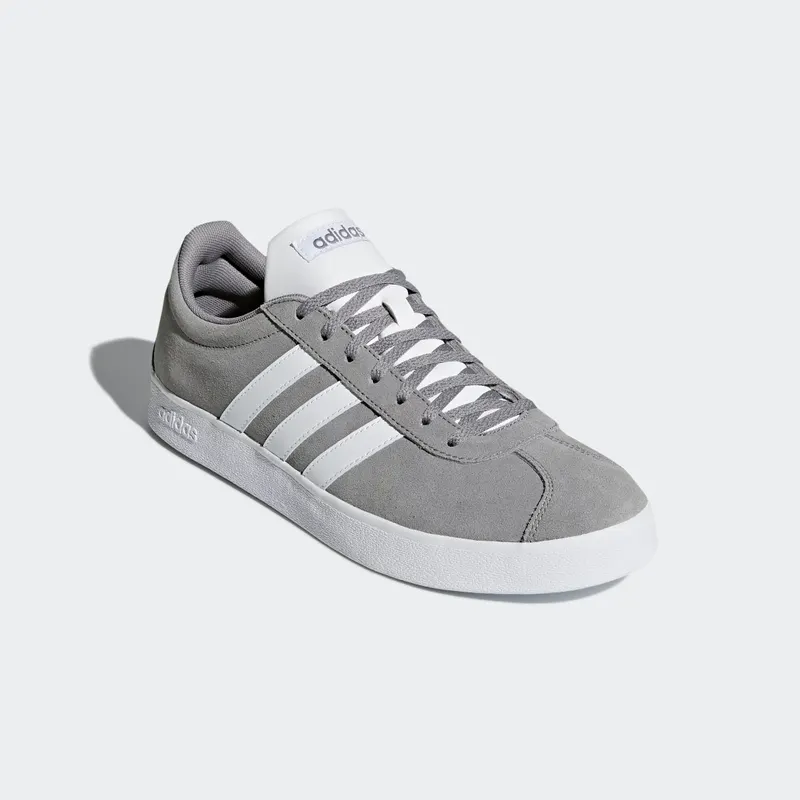 Adidas VL Court 2.0 Grey Three / Cloud White / Cloud White (B43807)