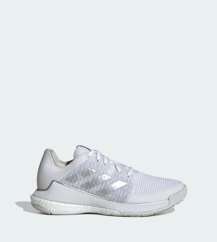 Adidas Crazyflight Volleybalschoenen Cloud White / Silver Metallic / Grey One (IG3970)