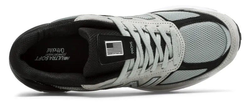 New Balance 990v5 Kool Grey Black Kool Grey/Black (M990GB5)