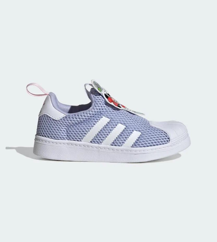 adidas adidas Originals x Disney Mickey Superstar 360 Kids Violet Tone / Cloud White / Clear Pink (IE0680)
