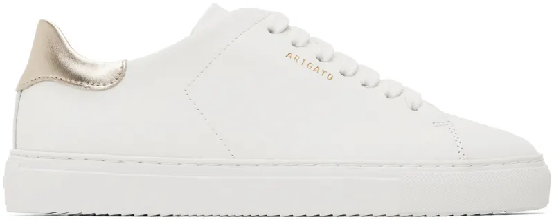 Axel Arigato White & Gold Clean 90 Contrast (98730)