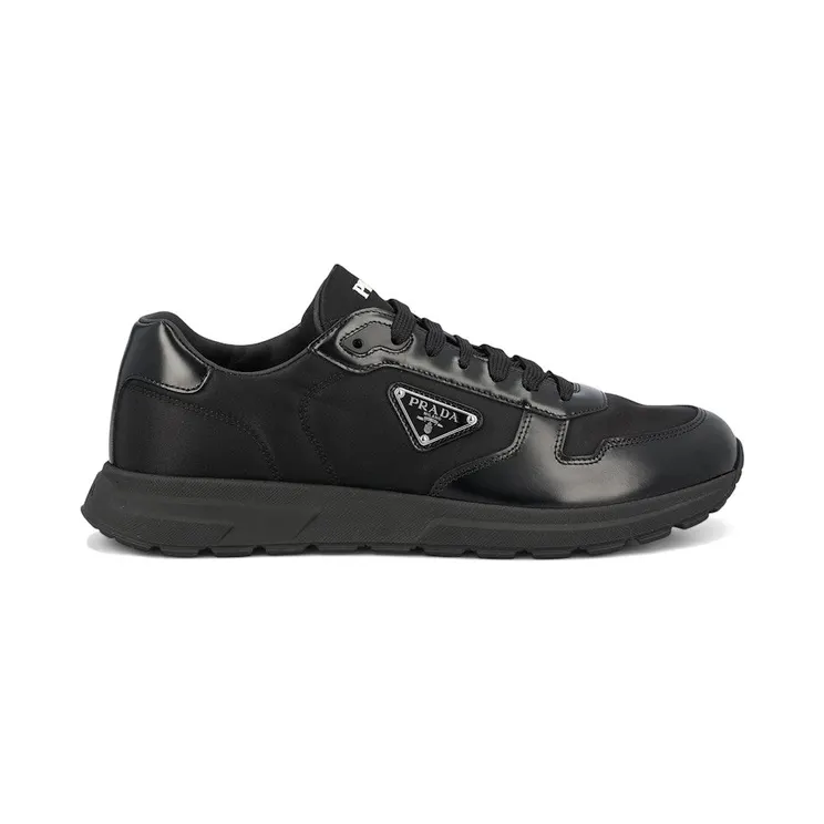 Prada PRAX 01 Sneakers Re-Nylon Brushed Leather Black (2EE443_3LF5_F0002)