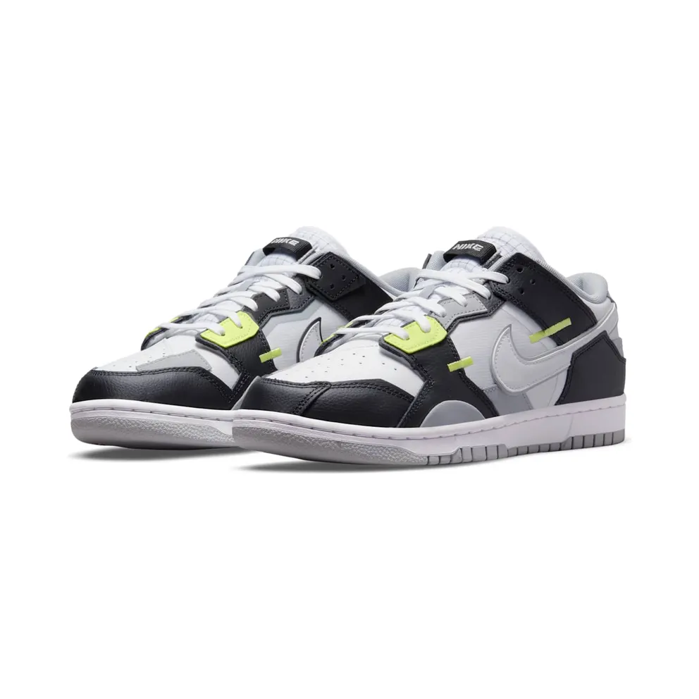 Nike Dunk Low Scrap Grey Wolf Light Lemon Twist (DC9723-001)
