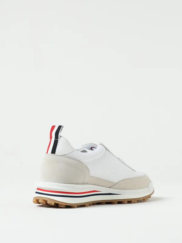 Thom Browne sneakers in nylon and suede White (FFD054A06552100) (2)