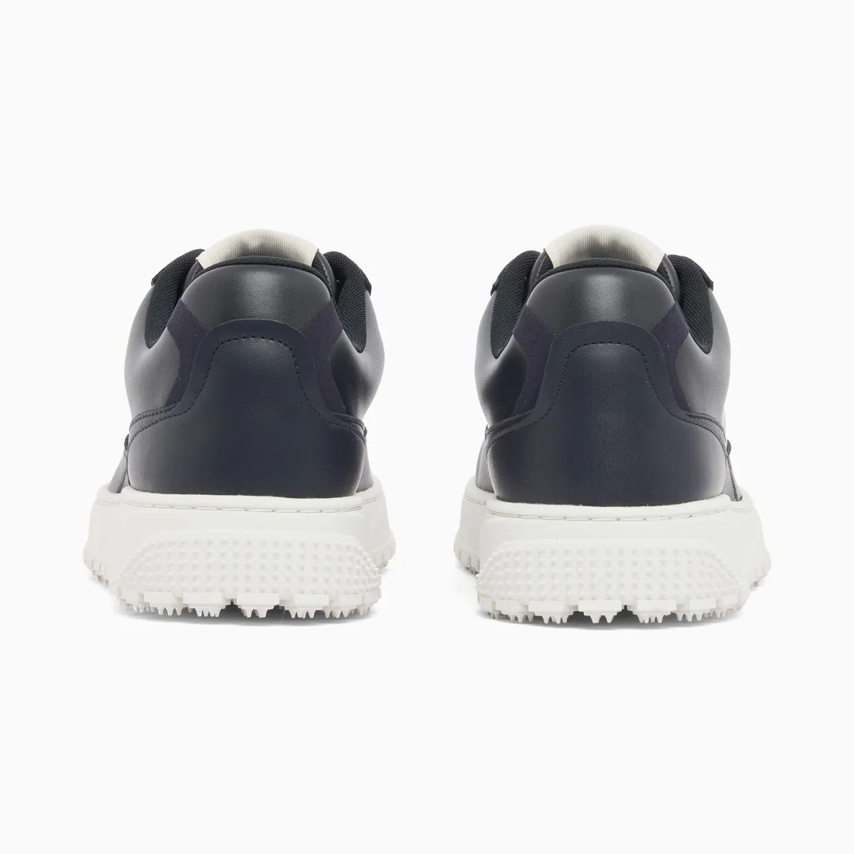 Armani Lace-Up Sneakers With A Textured Rubber Sole (EM006510-AF27353-ZB020) (4)