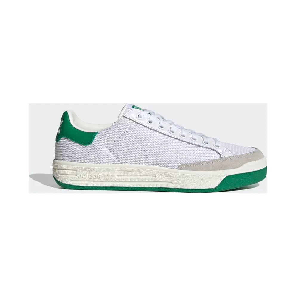 adidas Rod Laver Schuh Cloud White / Green / Off White (H02191)