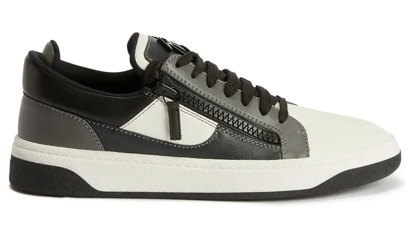 Giuseppe Zanotti GZ94 Sneakers mit doppeltem Reißverschluss – Schwarz (RM30034003)