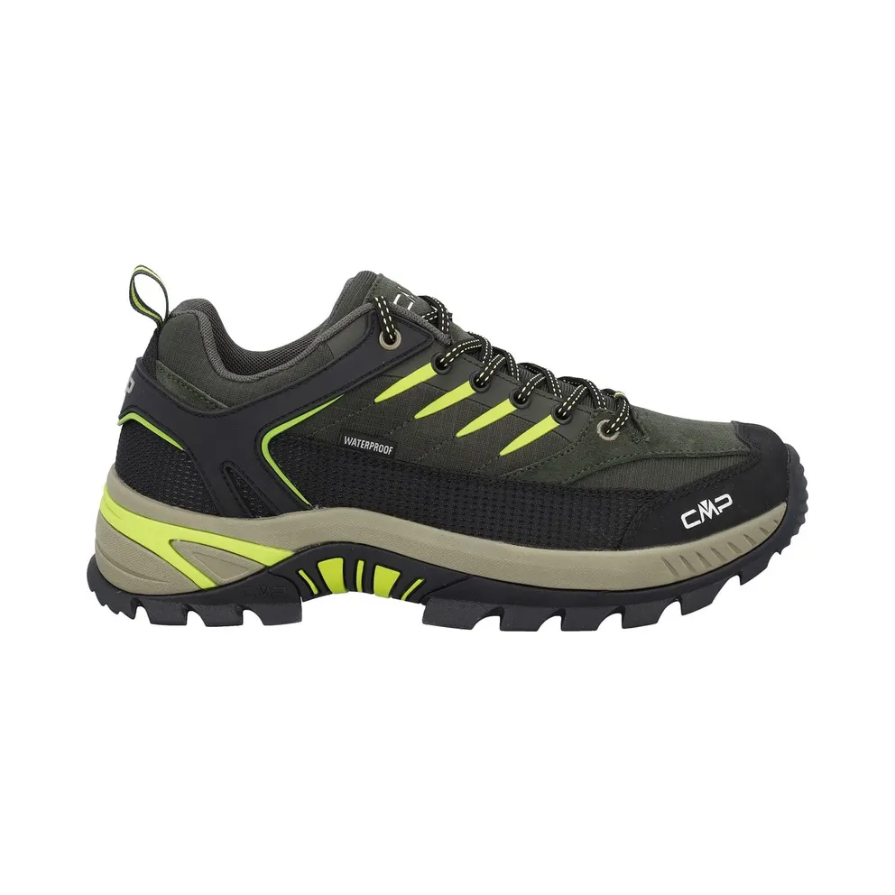 CMP Rigel 2.0 Low Trekking waterproof Men Trekking-Low Shoes, Green (3Q15467)
