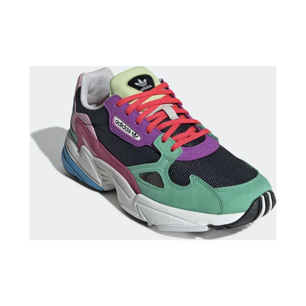 adidas Falcon Collegiate Navy Multi-Color (W) Collegiate Navy/Collegiate Navy/Hi-Res Green (CG6211)