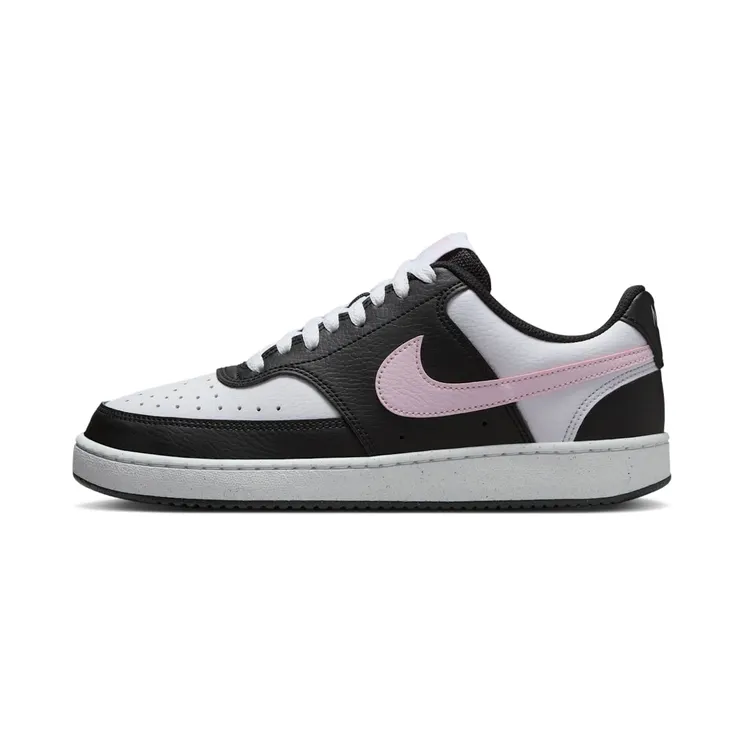 Nike Court Vision Low Next Nature “Black / White / Pink Foam” (DH3158-008)