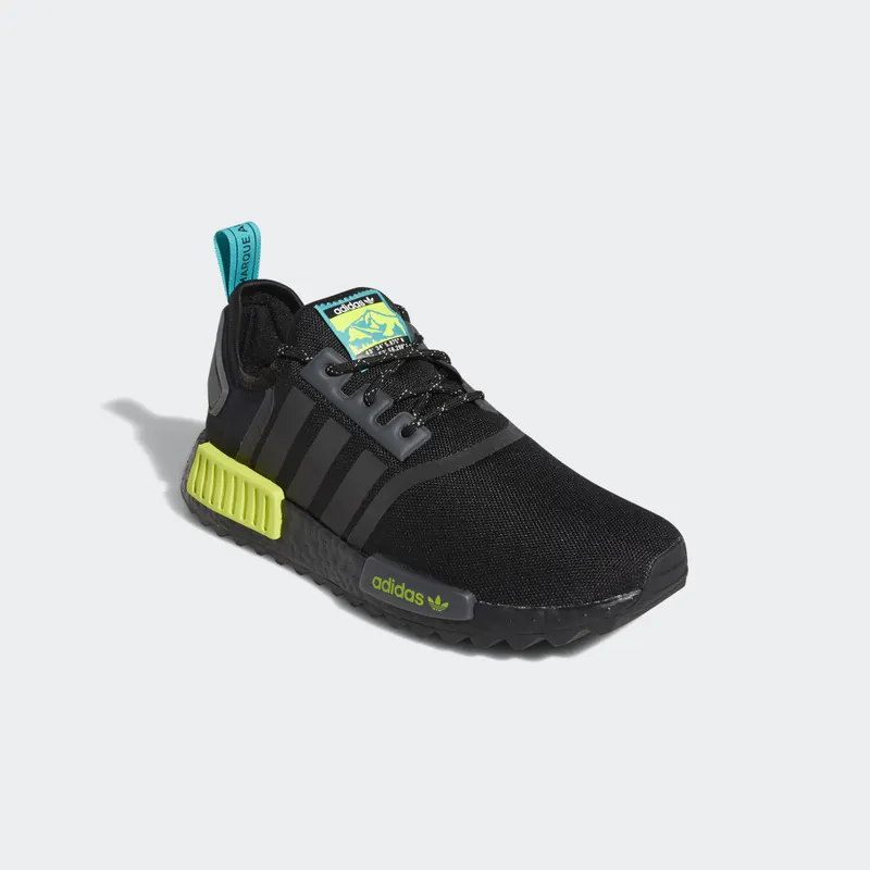 adidas NMD R1 Core Black Semi Solar Yellow (FV2466)