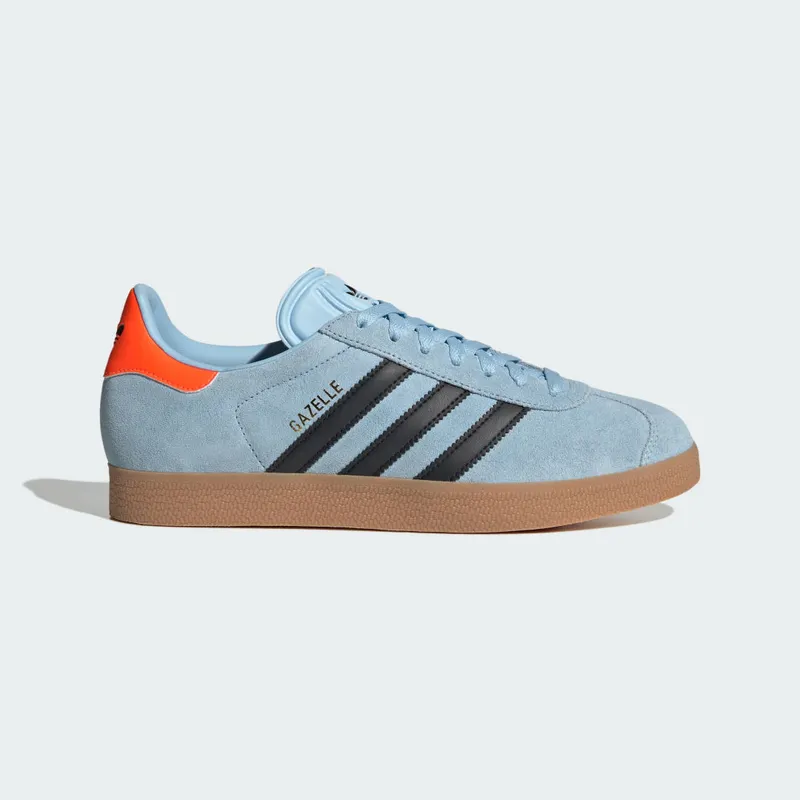 Adidas Gazelle Clear Sky / Core Black / Gum (JI2076)