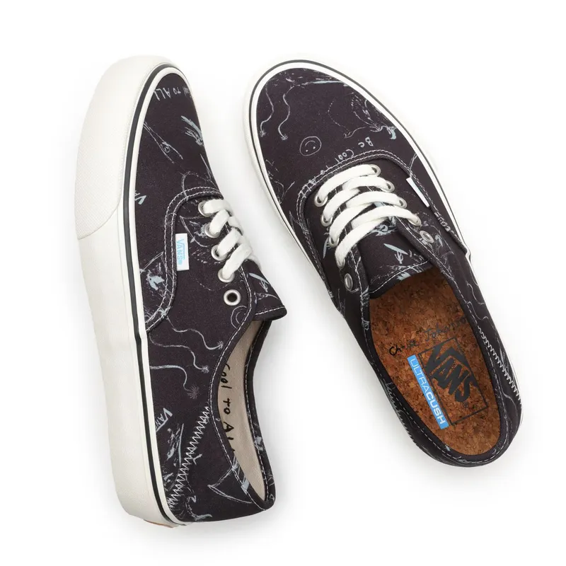 VANS Vans X Chris Johanson Authentic Sf Shoes Black (VN0A3MU642C)