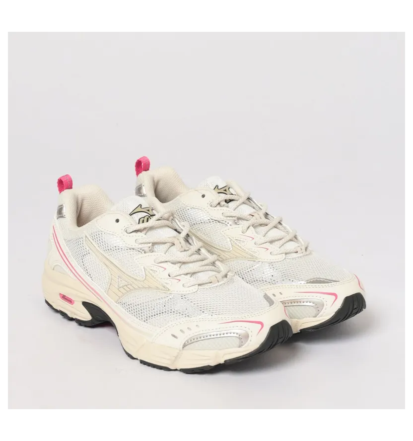 Mizuno MXR Mesh and Rubber Sneakers Beige (D1GA260702)